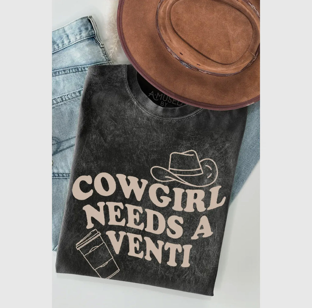 Cowgirl needs a Venti graphic tee