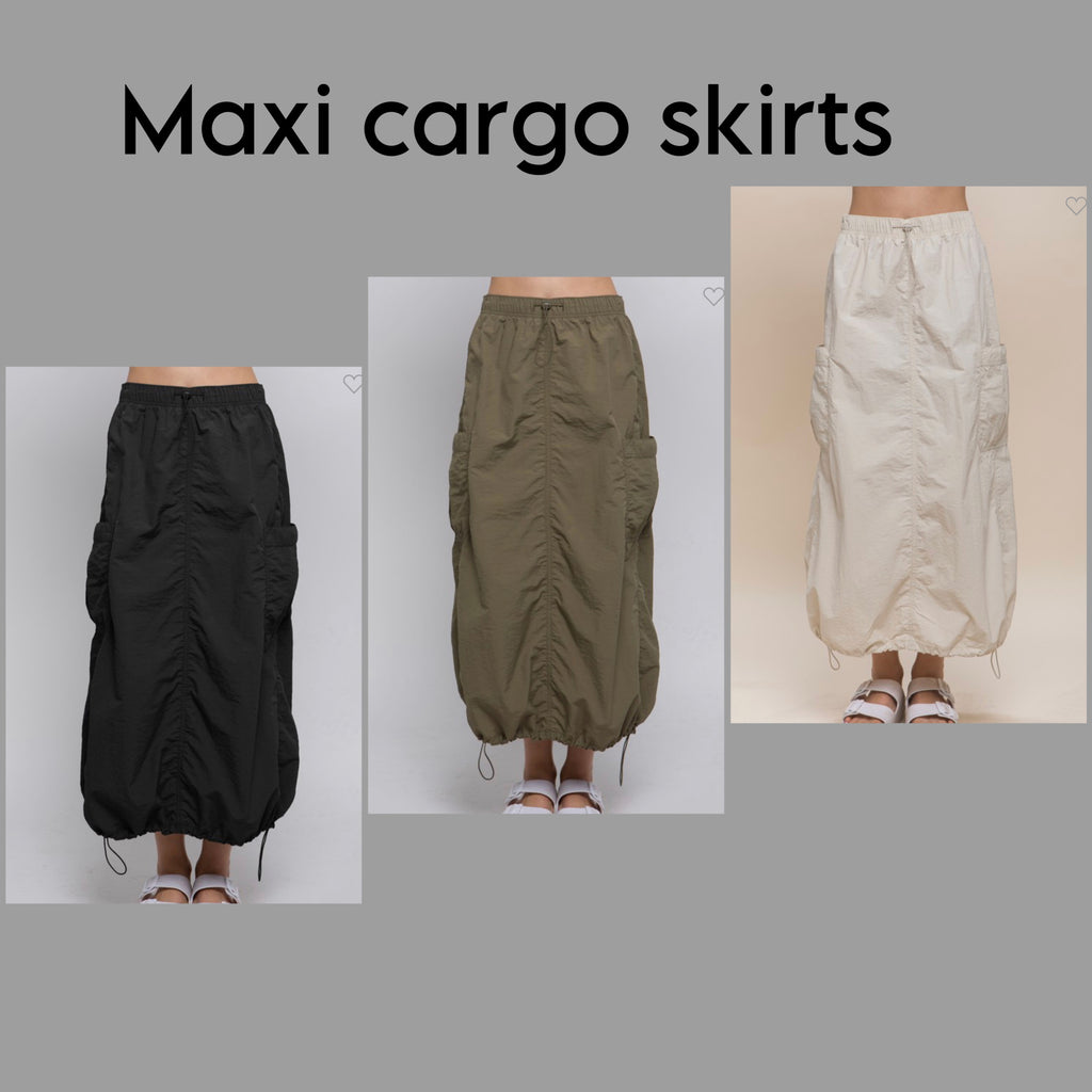 Maxi cargo skirts