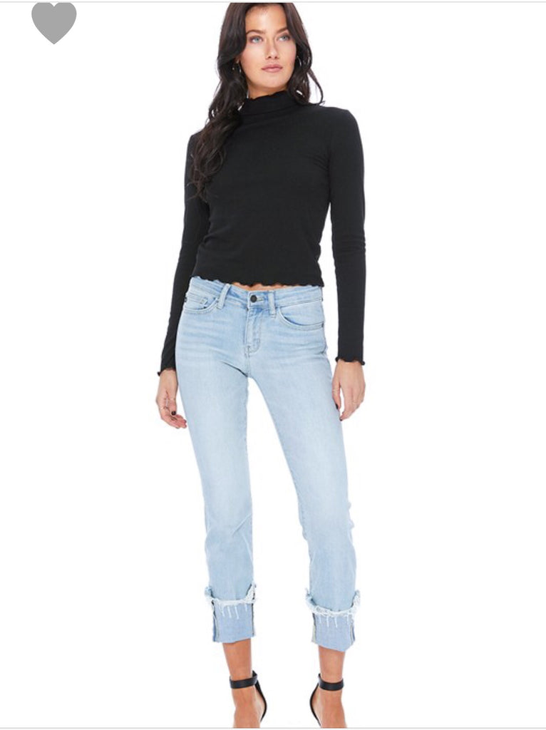 Kancan Relaxed fit Cuffed jeans