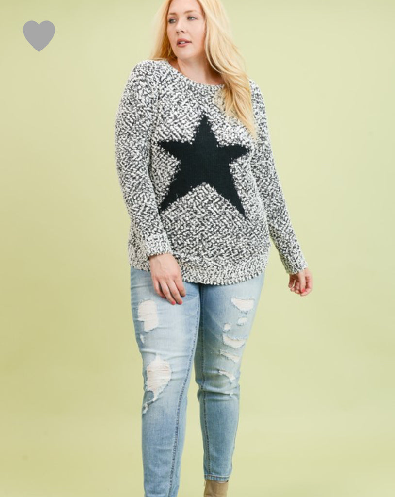 Popcorn star sweater