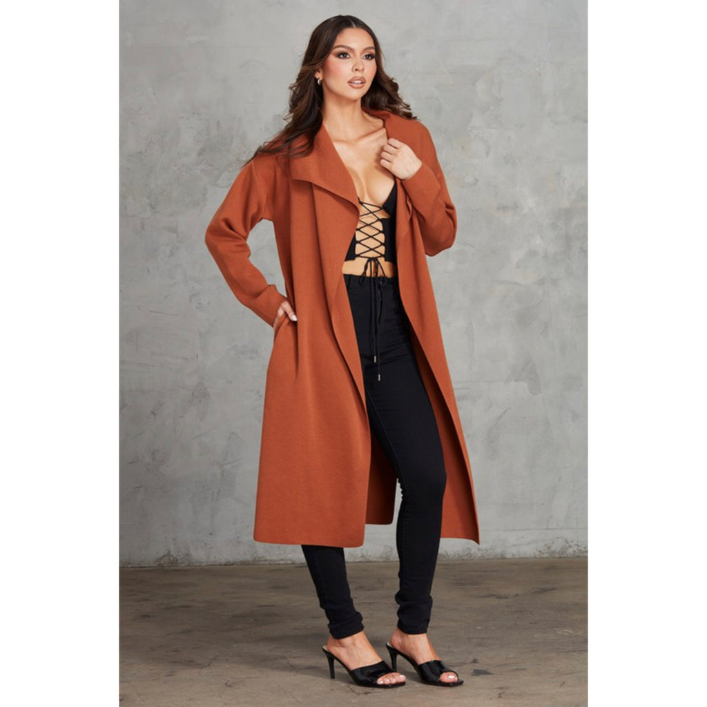 Maxi sweater coat (2 colors available)