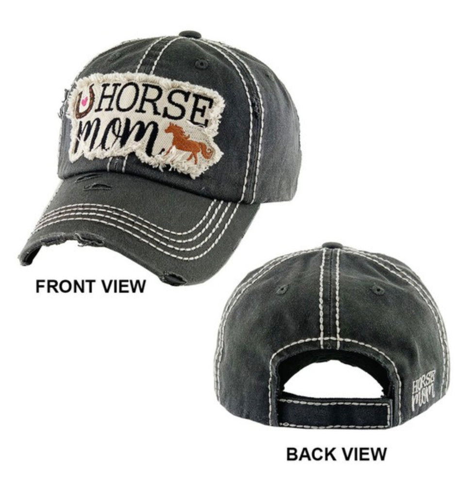 Horse mom baseball cap/hat