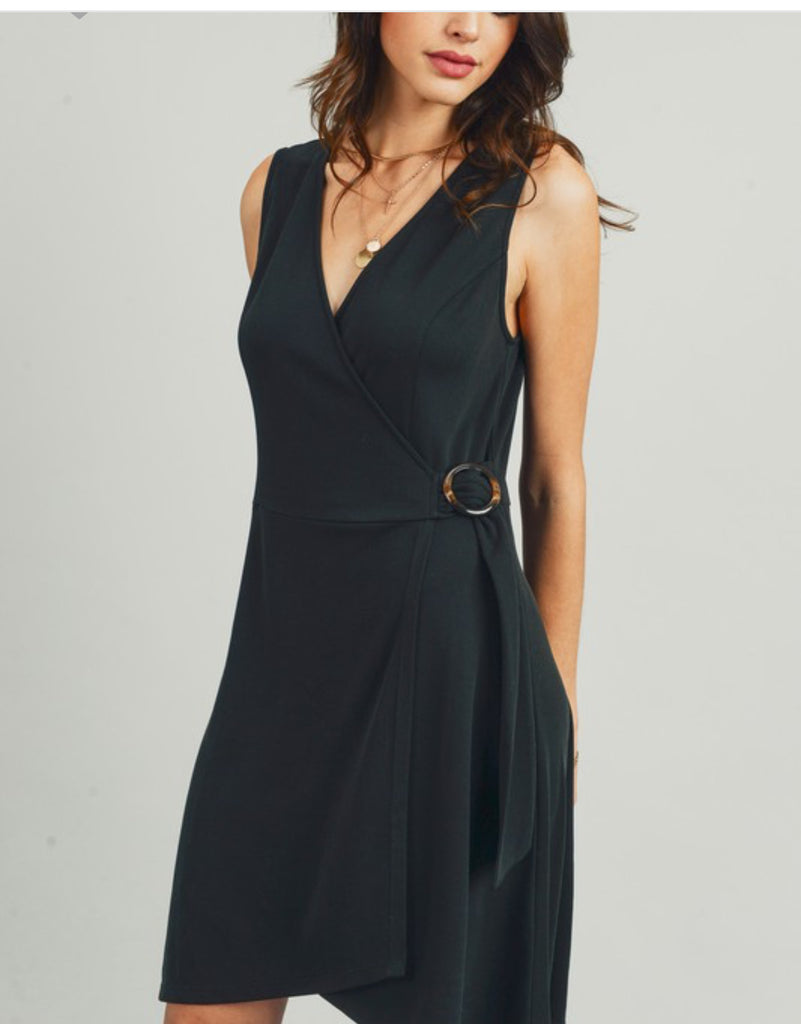 Fit and Flare wrap dress